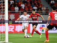 2025开云体育在线登录国内足球职业联赛争夺战中掀起波澜